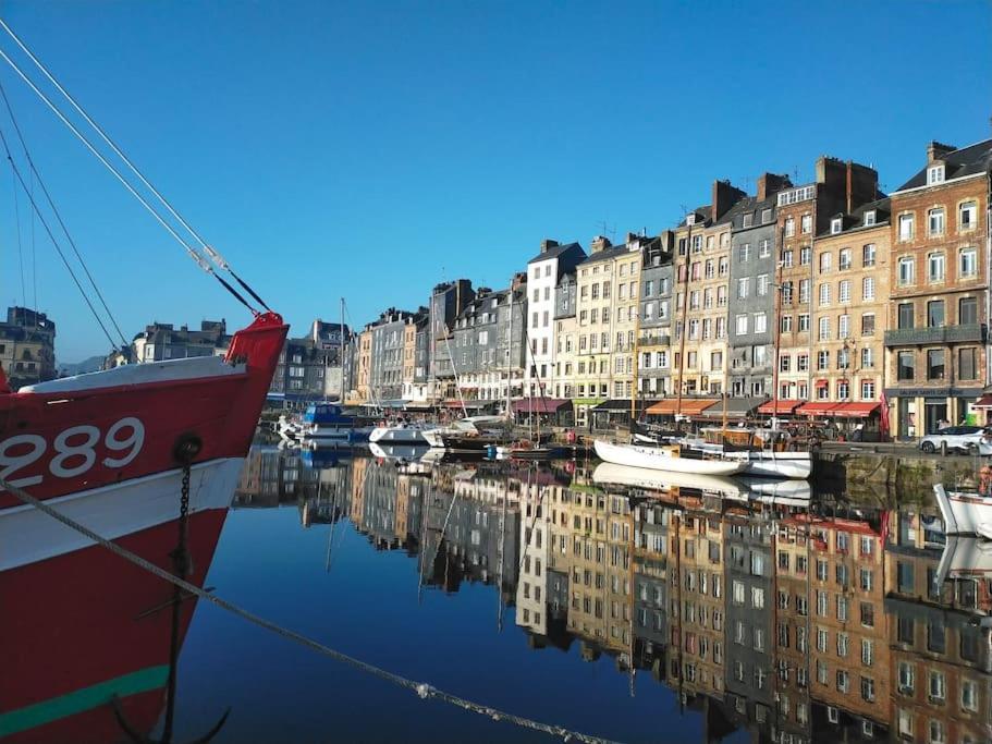 Ferienwohnung Bienvenue chez vous Honfleur Exterior foto