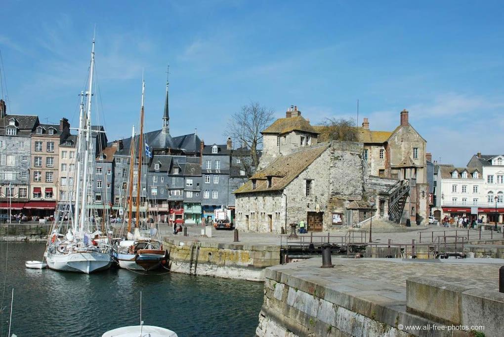 Ferienwohnung Bienvenue chez vous Honfleur Exterior foto